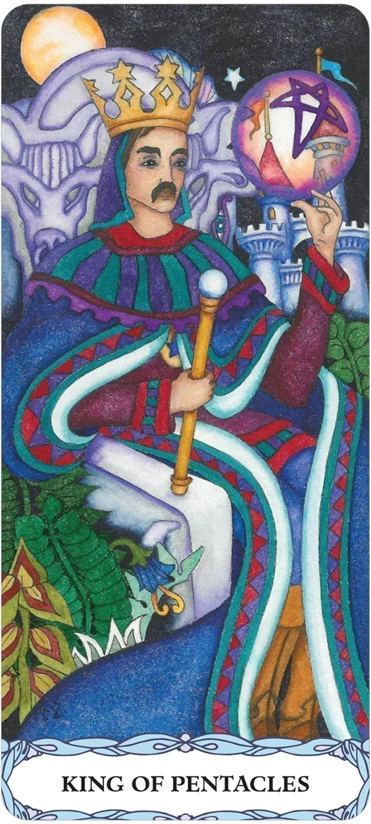 Tarot: Tarot of a Moon Garden Borderless Deck & Book Set