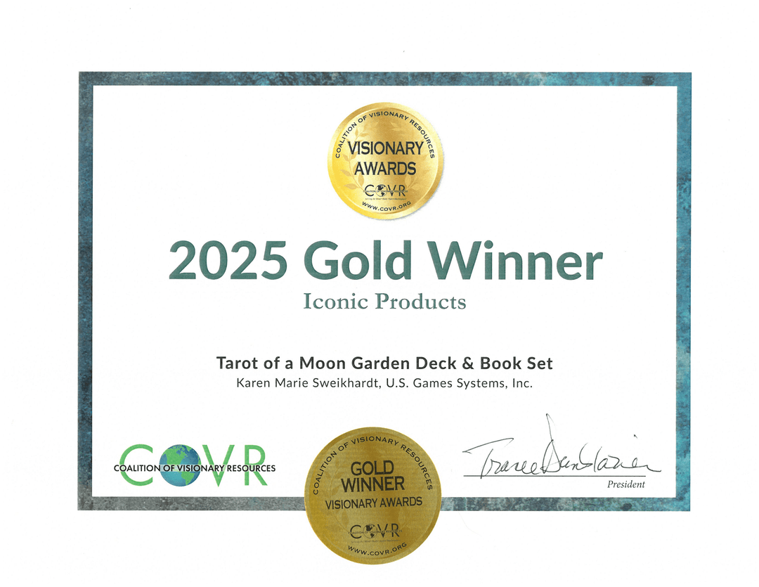 Tarot: Tarot of a Moon Garden Borderless Deck & Book Set