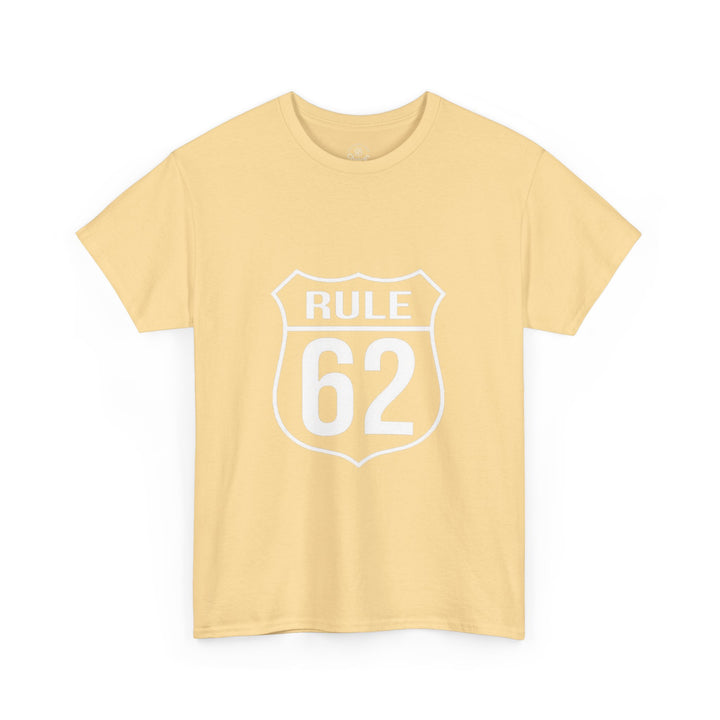 V10. Rule 62 T-shirt. Many Colors Available.