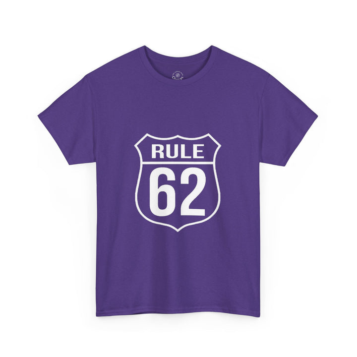 V10. Rule 62 T-shirt. Many Colors Available.