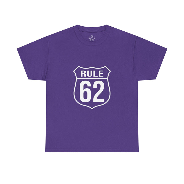 V10. Rule 62 T-shirt. Many Colors Available.