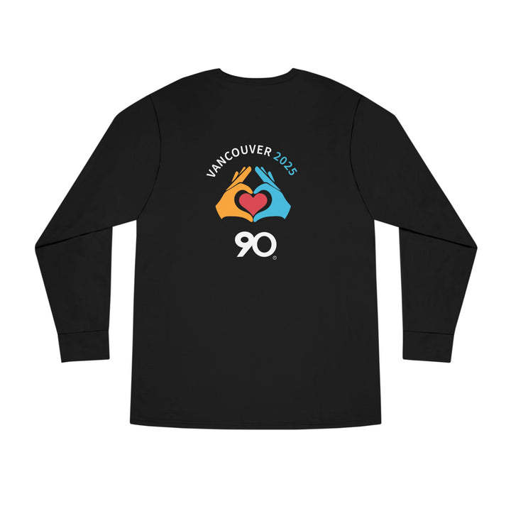 V11a. Vancouver 2025 Long Sleeve Tee. VC back.