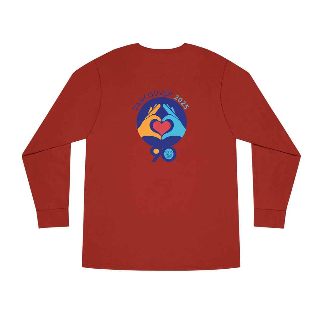 V11a. Vancouver 2025 Long Sleeve Tee. VC back.
