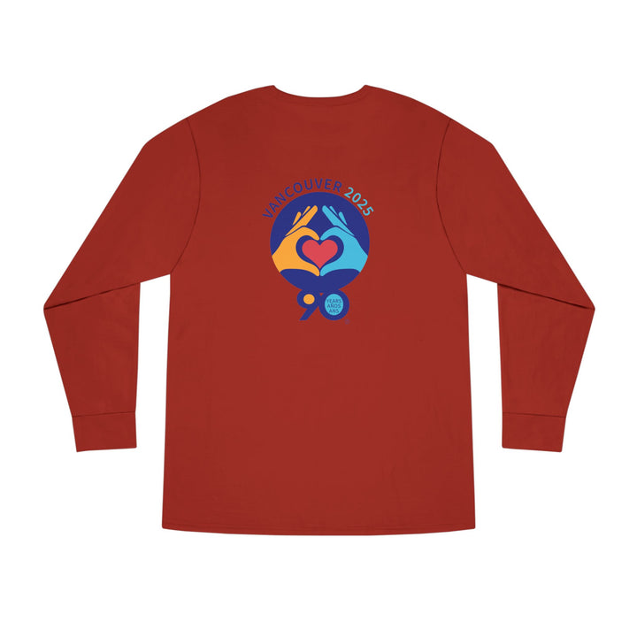 V11a. Vancouver 2025 Long Sleeve Tee. VC back.