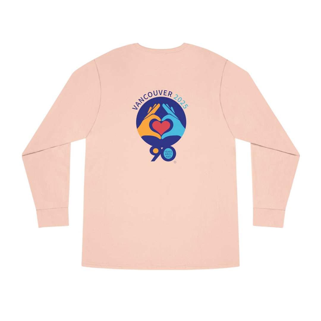 V11a. Vancouver 2025 Long Sleeve Tee. VC back.
