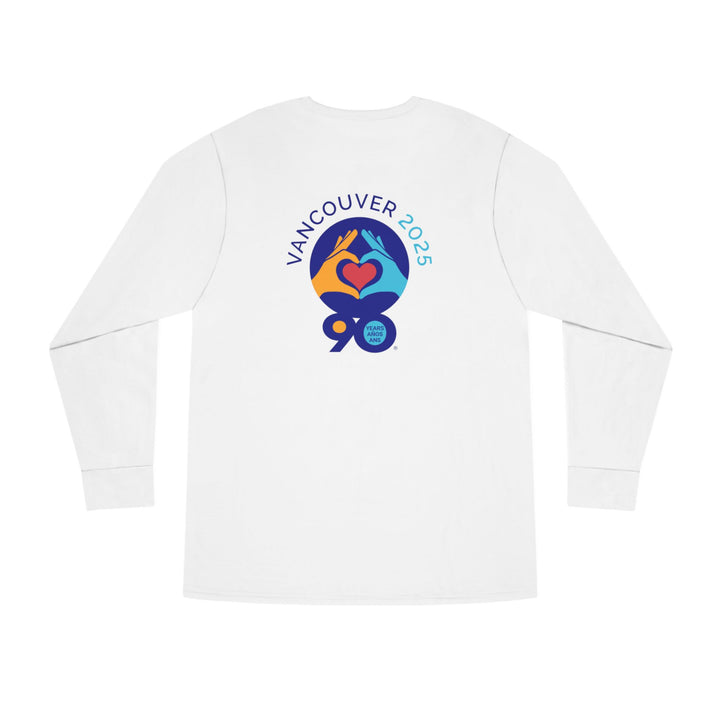 V11a. Vancouver 2025 Long Sleeve Tee. VC back.