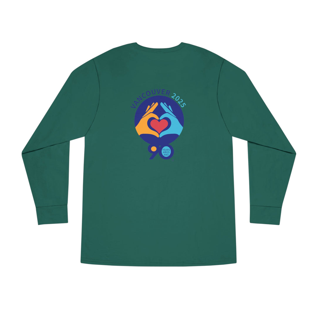 V11a. Vancouver 2025 Long Sleeve Tee. VC back.