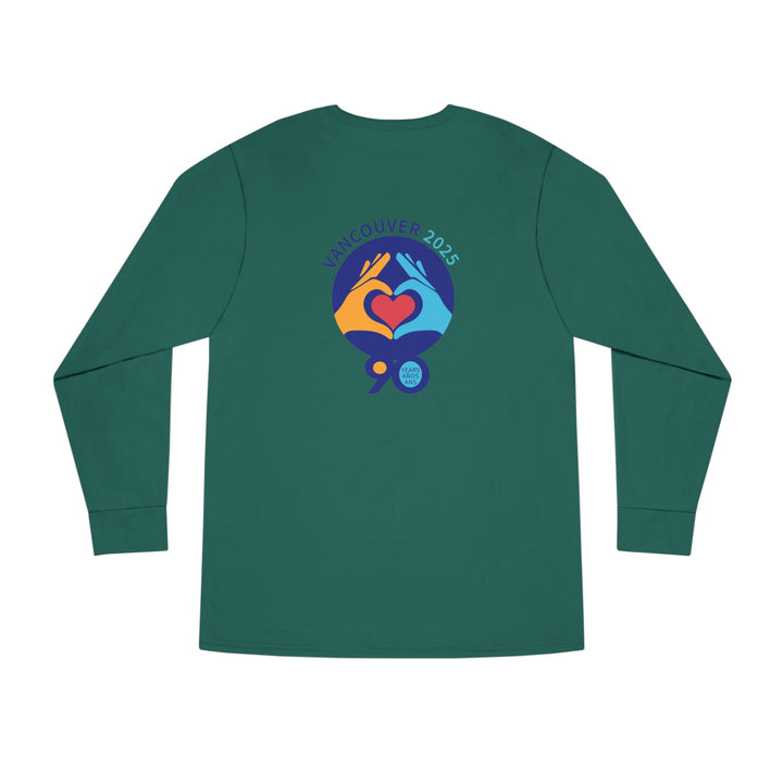 V11a. Vancouver 2025 Long Sleeve Tee. VC back.