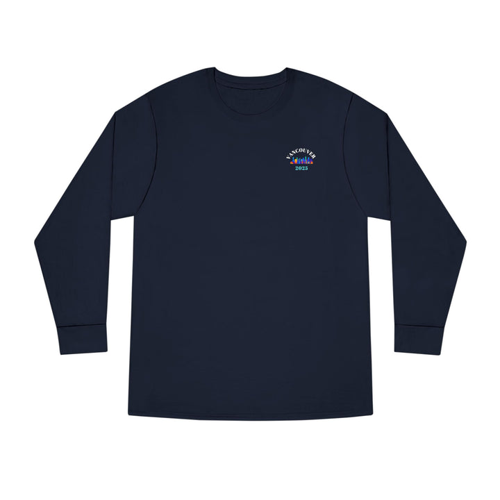 V13. Vancouver Long Shirt. Front/Back Printing. Many Colors Available.
