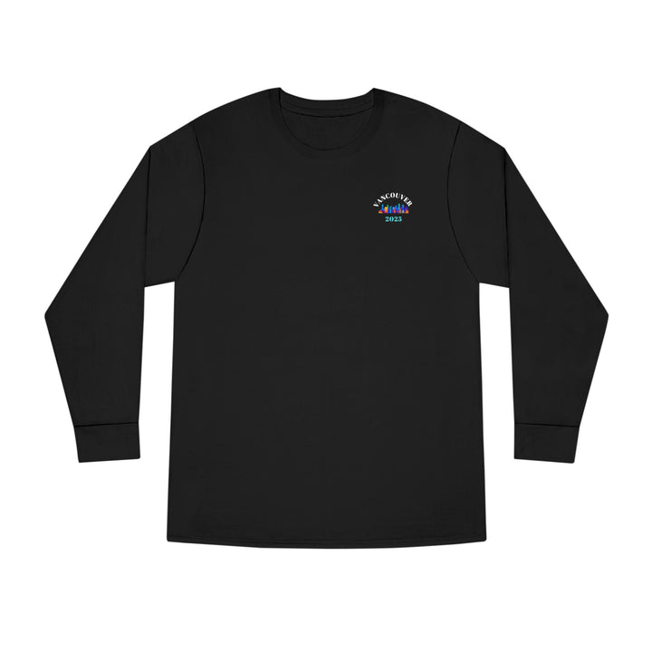 V13. Vancouver Long Shirt. Front/Back Printing. Many Colors Available.