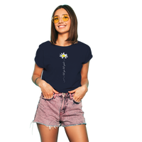 V15. Let Go Let God Daisy T-shirt . Many Colors Available.