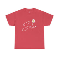 V16. Sober T-shirt . Many Colors Available.