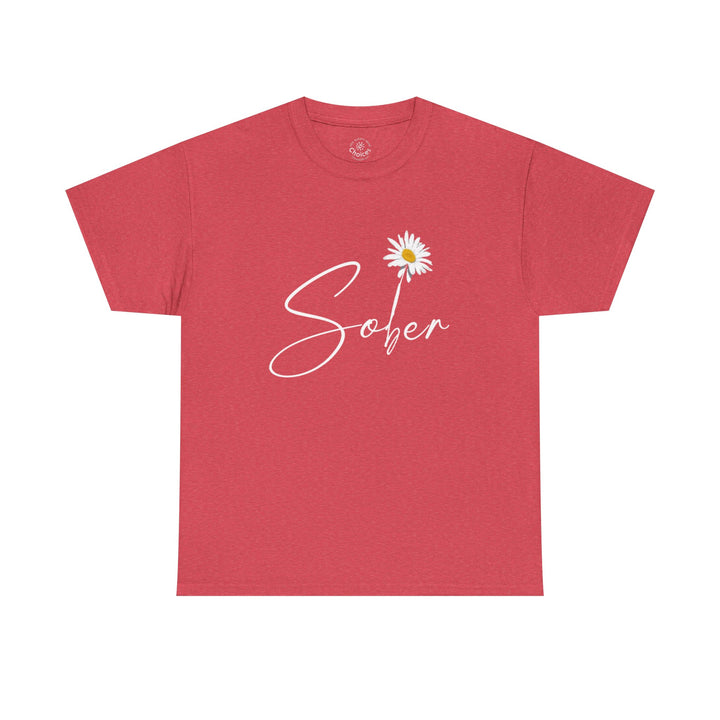 V16. Sober T-shirt . Many Colors Available.
