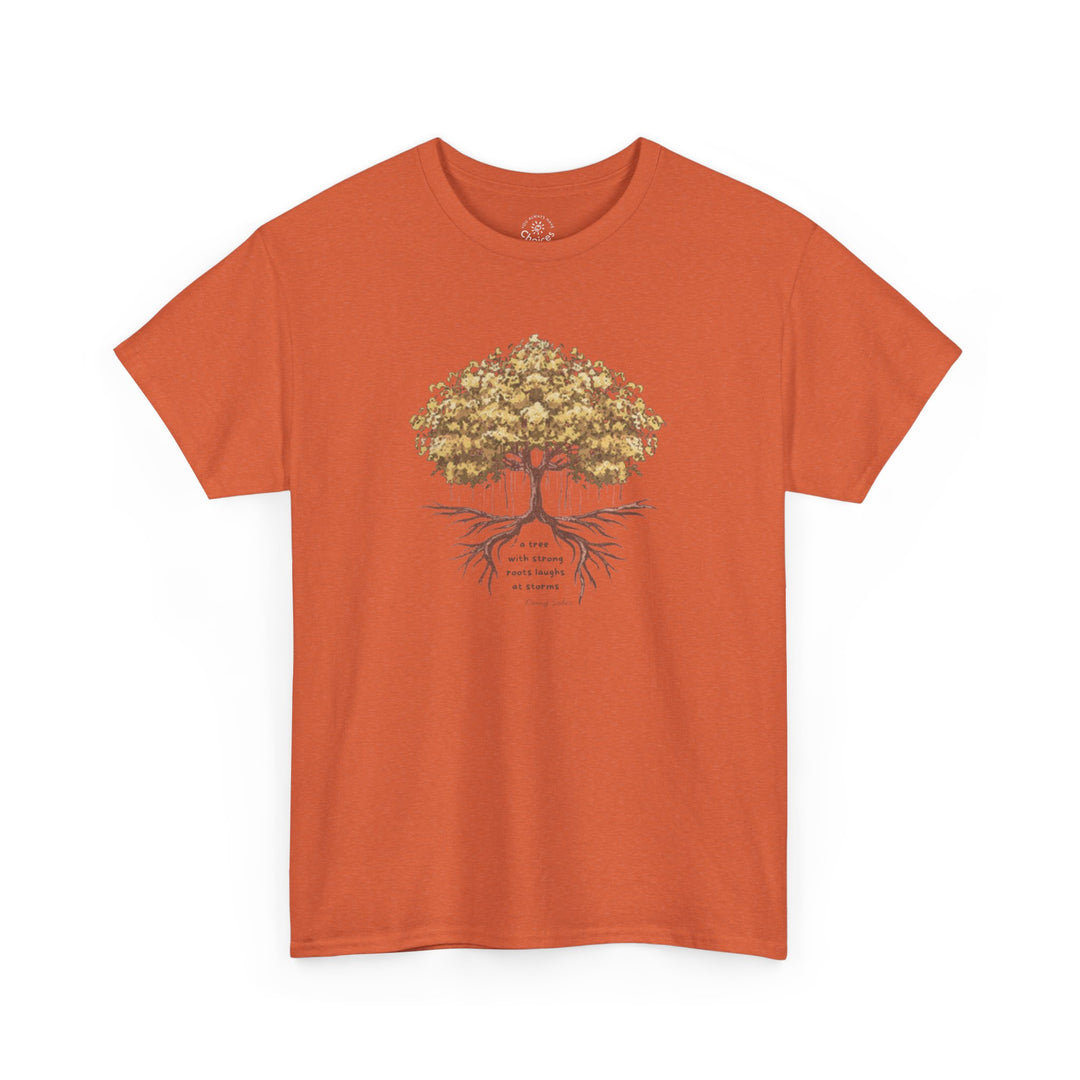 V17. Tree with Strong Roots TShirt (Unisex) - Many Colors Available
