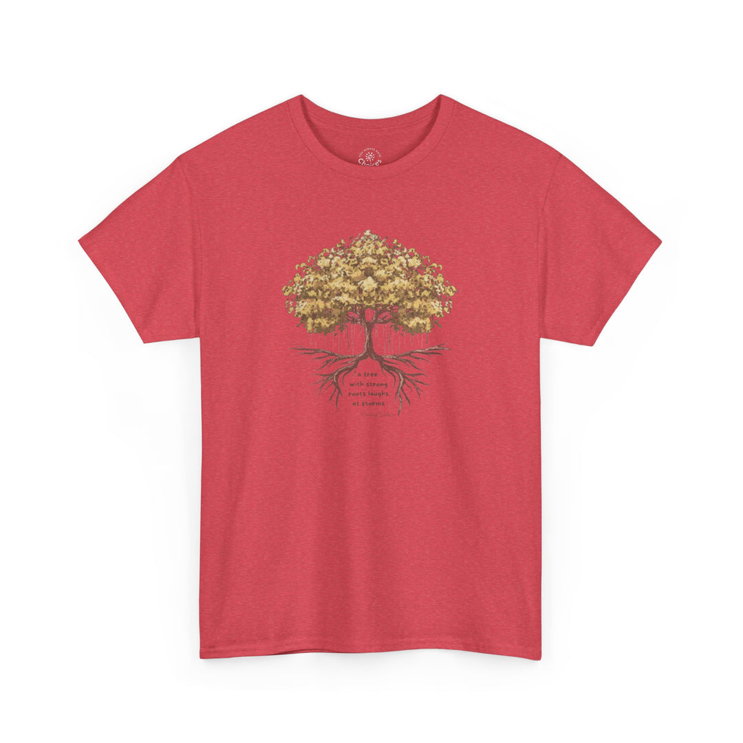 V17. Tree with Strong Roots TShirt (Unisex) - Many Colors Available