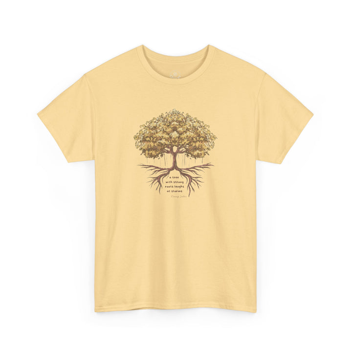 V17. Tree with Strong Roots TShirt (Unisex) - Many Colors Available
