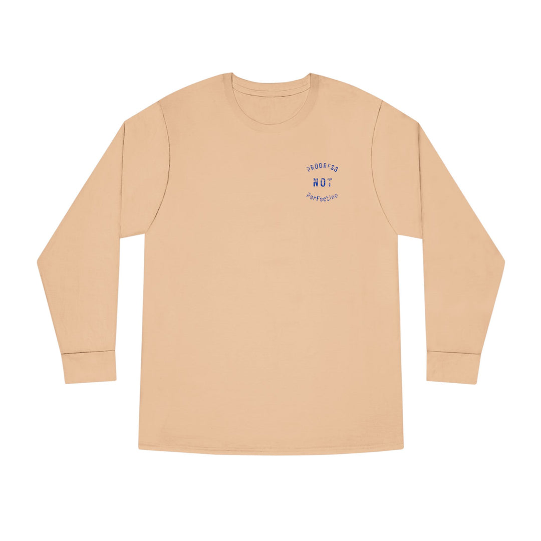 V20a. Progress not perfection Long Shirt. Many Colors Available.