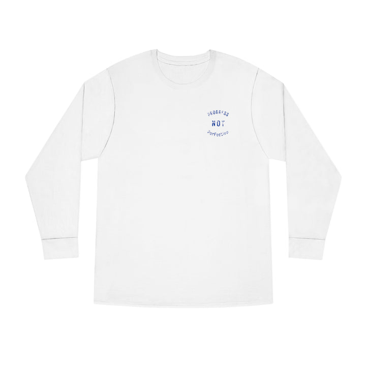 V20a. Progress not perfection Long Shirt. Many Colors Available.