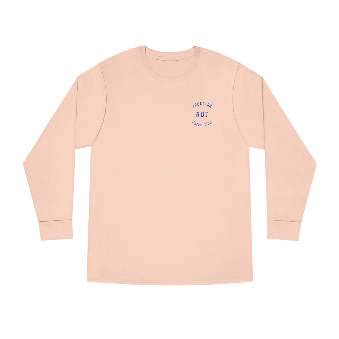 V20a. Progress not perfection Long Shirt. Many Colors Available.