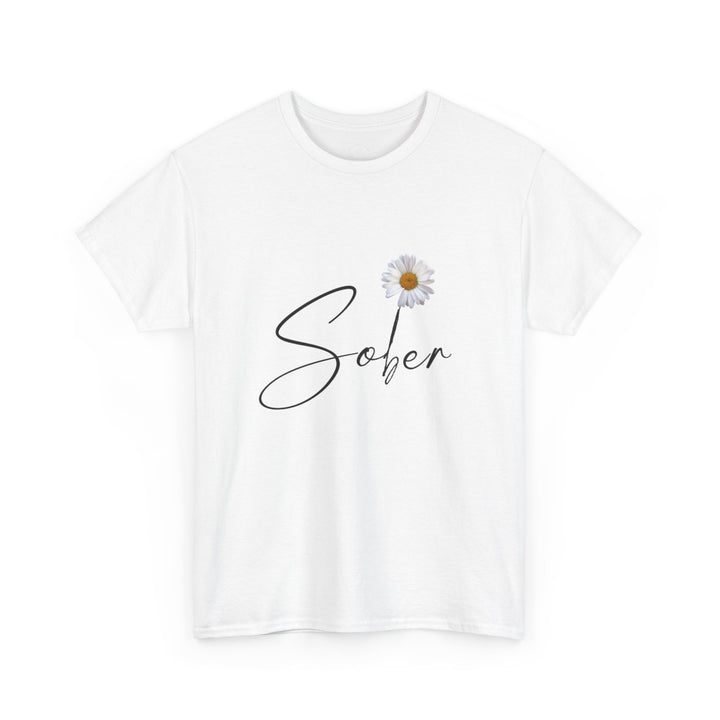 V20b. Sober T-shirt . Many Colors Available.