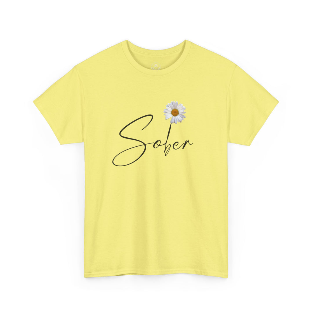 V20b. Sober T-shirt . Many Colors Available.