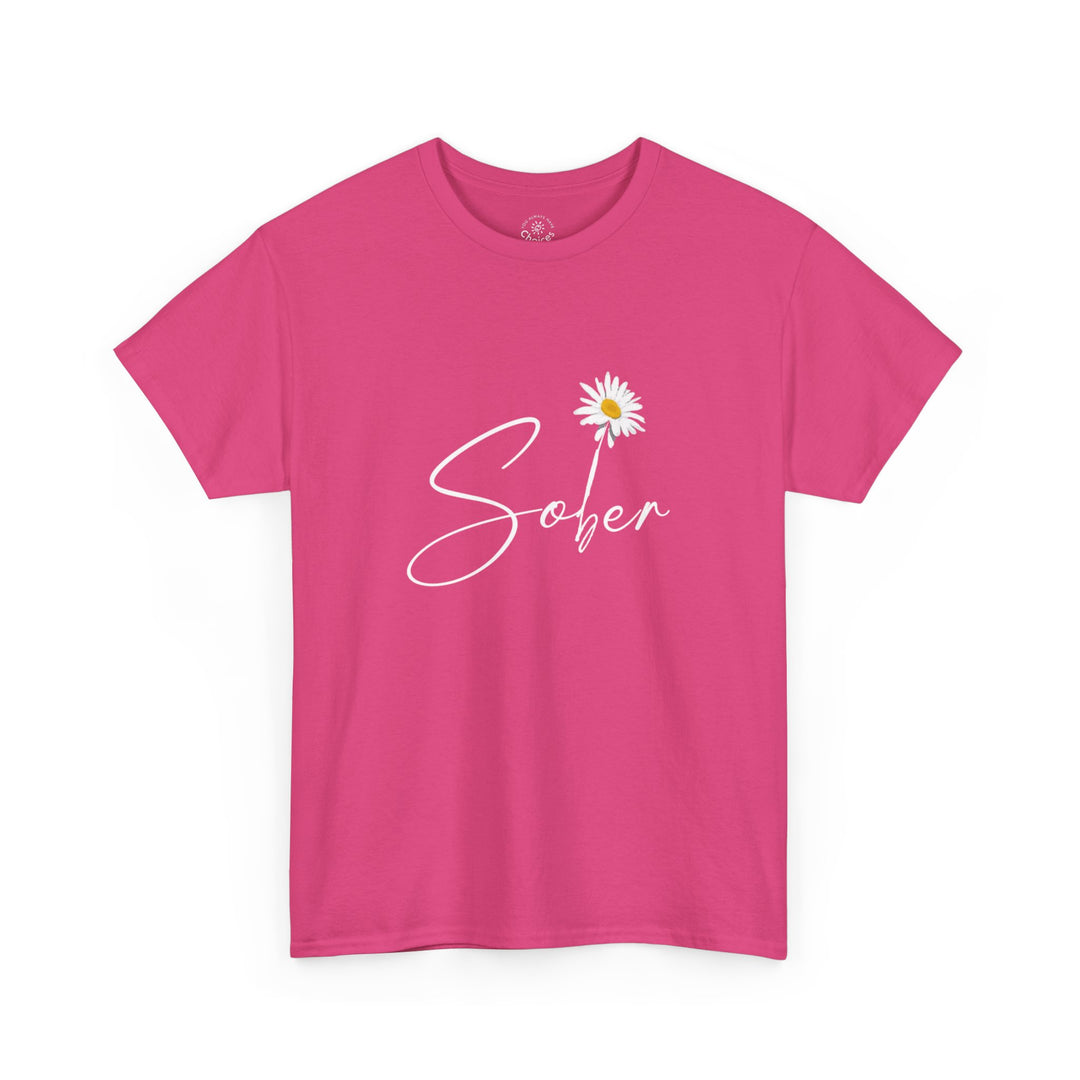 V20b. Sober T-shirt . Many Colors Available.