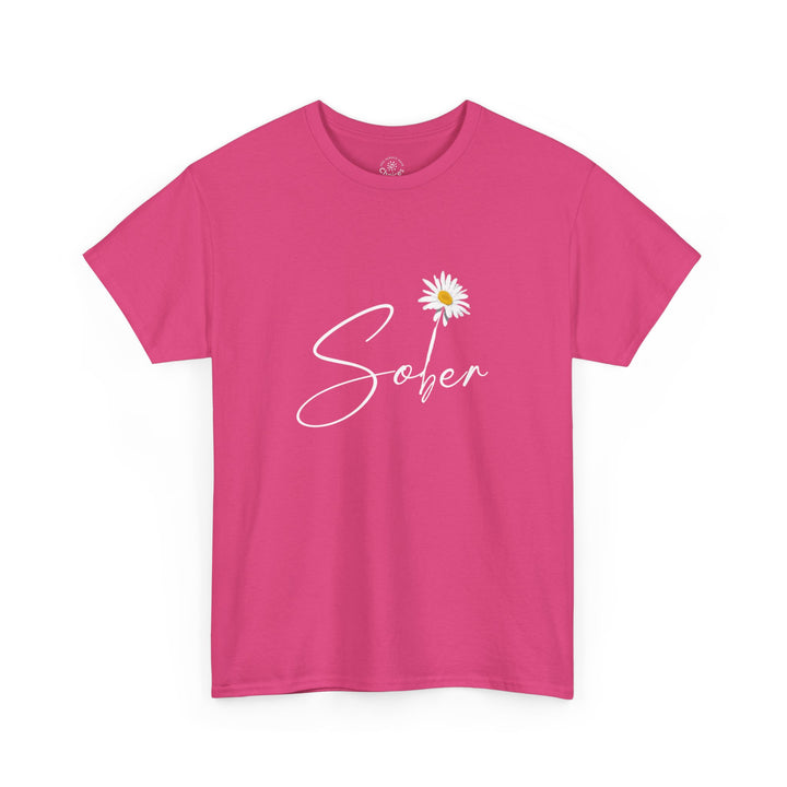 V20b. Sober T-shirt . Many Colors Available.