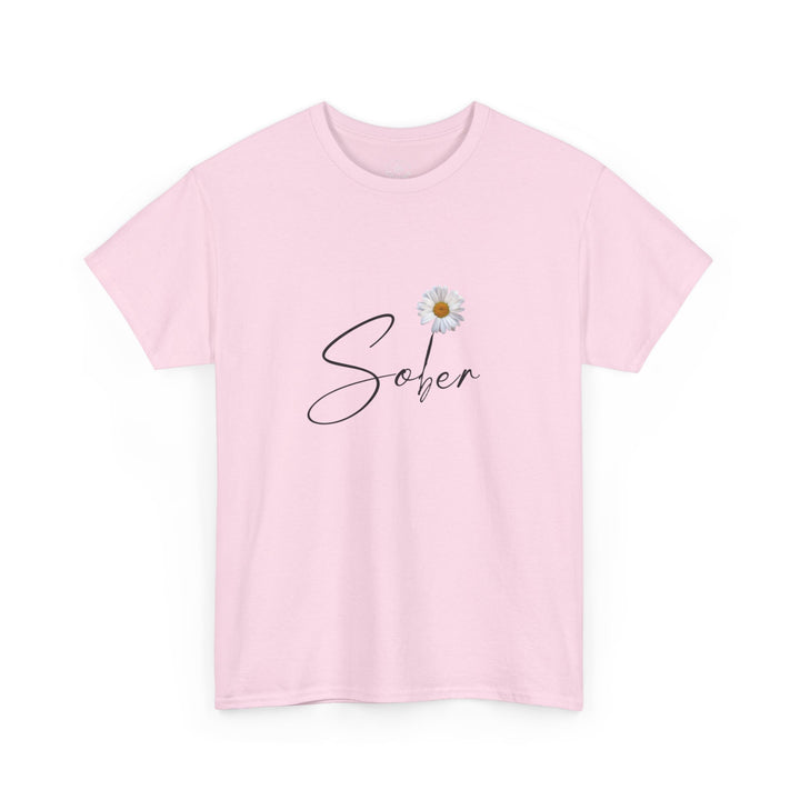 V20b. Sober T-shirt . Many Colors Available.