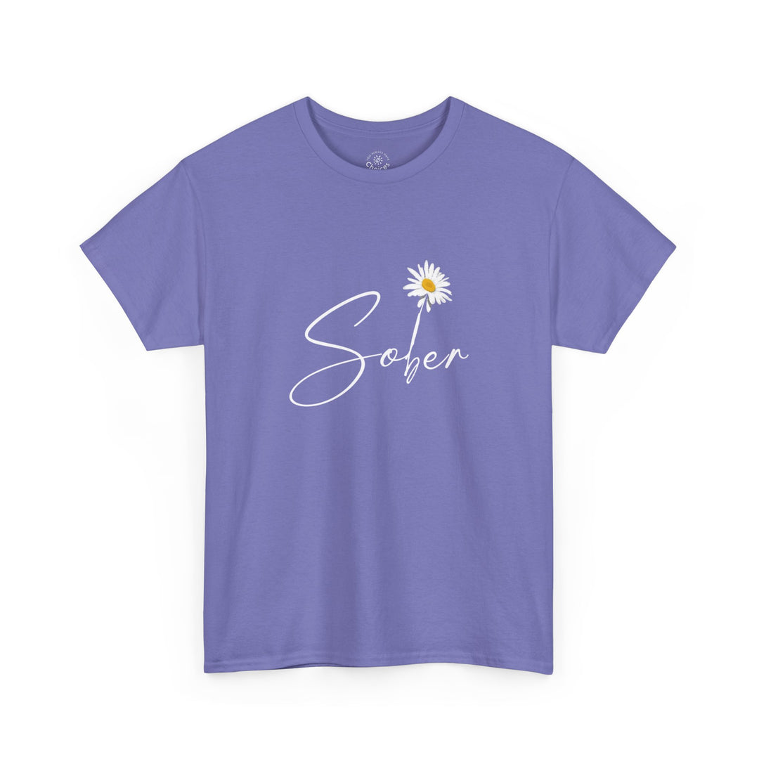 V20b. Sober T-shirt . Many Colors Available.