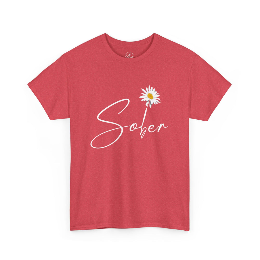 V20b. Sober T-shirt . Many Colors Available.