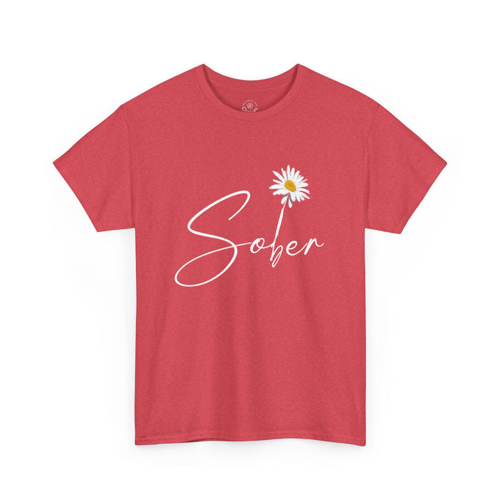 V20b. Sober T-shirt . Many Colors Available.