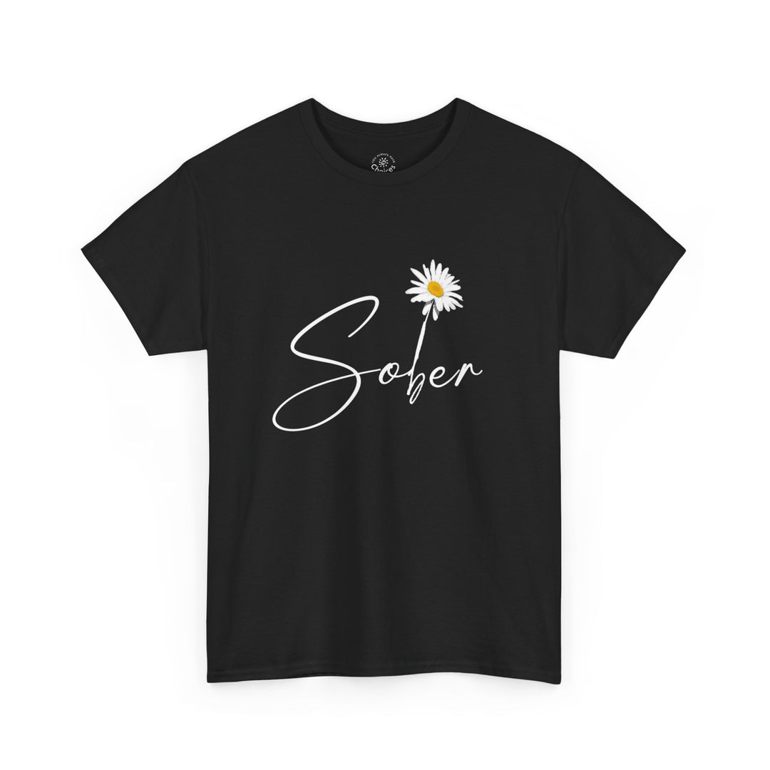 V20b. Sober T-shirt . Many Colors Available.