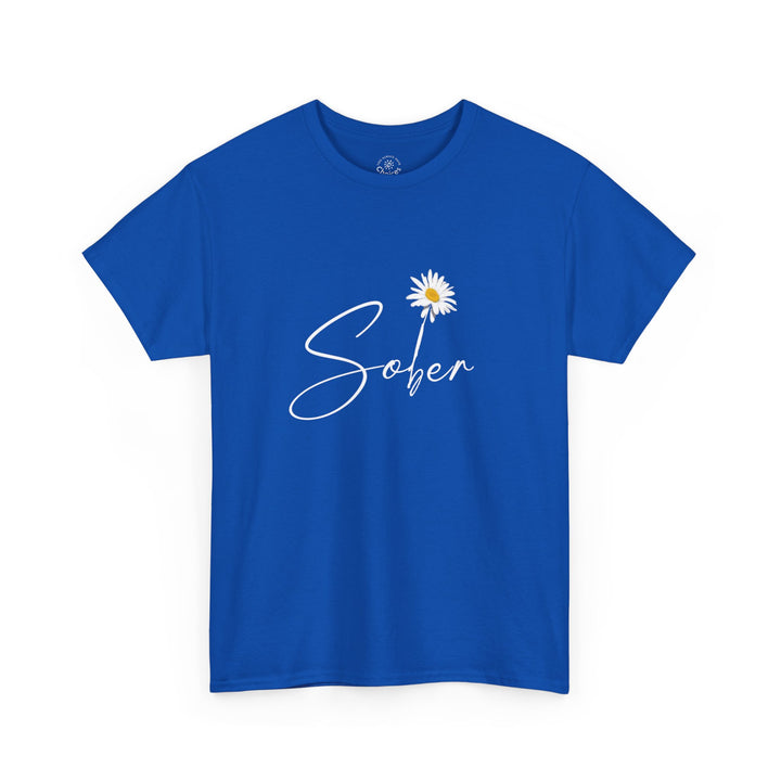 V20b. Sober T-shirt . Many Colors Available.