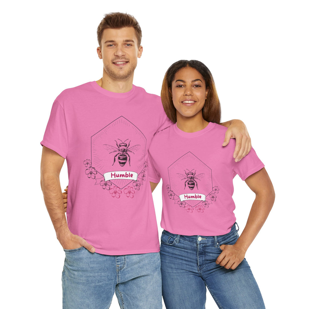 V21. Bee Humble T-shirt . Many Colors Available.