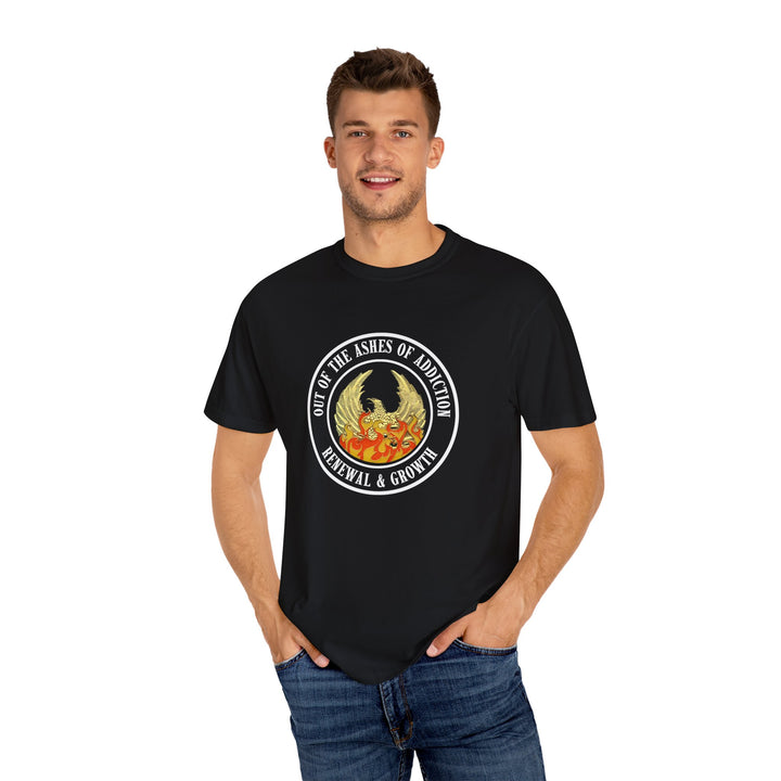 V21a. Out of Ashes, Tshirt. Many Colors. Unisex.