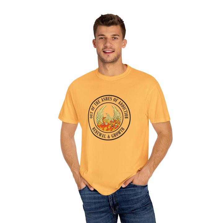 V21a. Out of Ashes, Tshirt. Many Colors. Unisex.