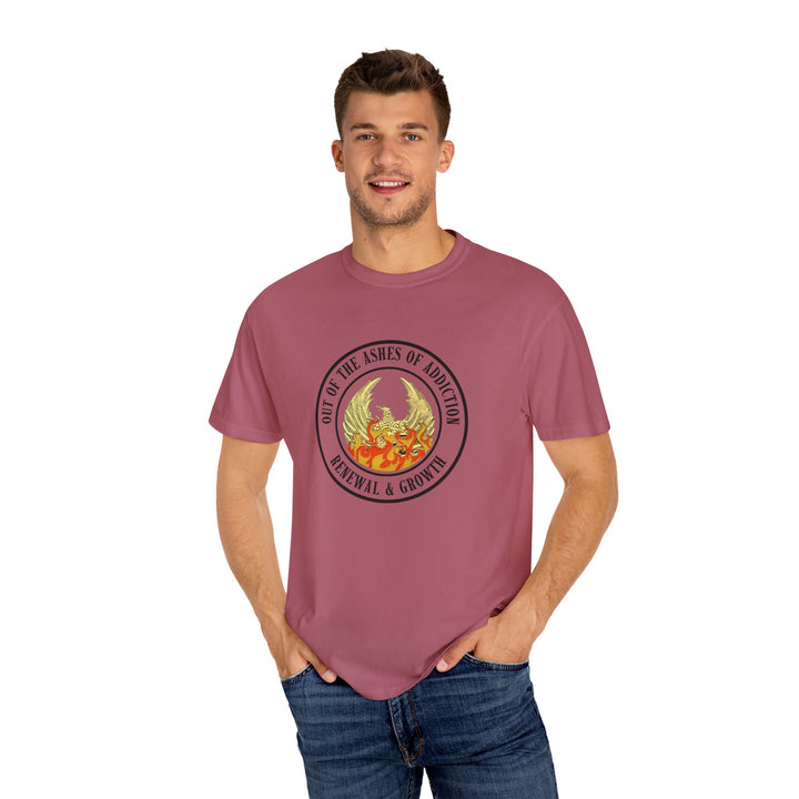 V21a. Out of Ashes, Tshirt. Many Colors. Unisex.
