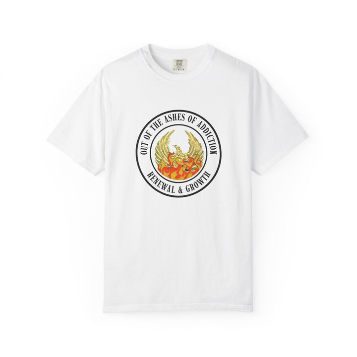 V21a. Out of Ashes, Tshirt. Many Colors. Unisex.