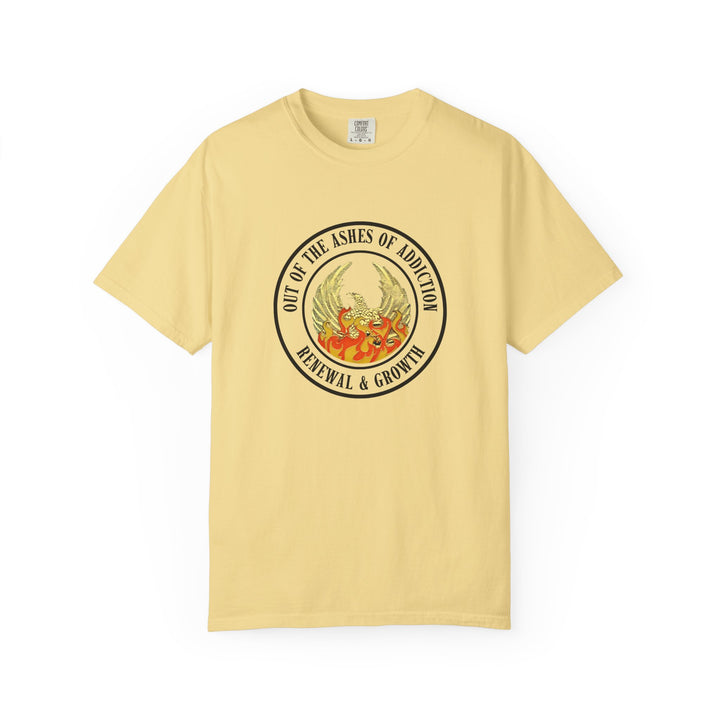 V21a. Out of Ashes, Tshirt. Many Colors. Unisex.