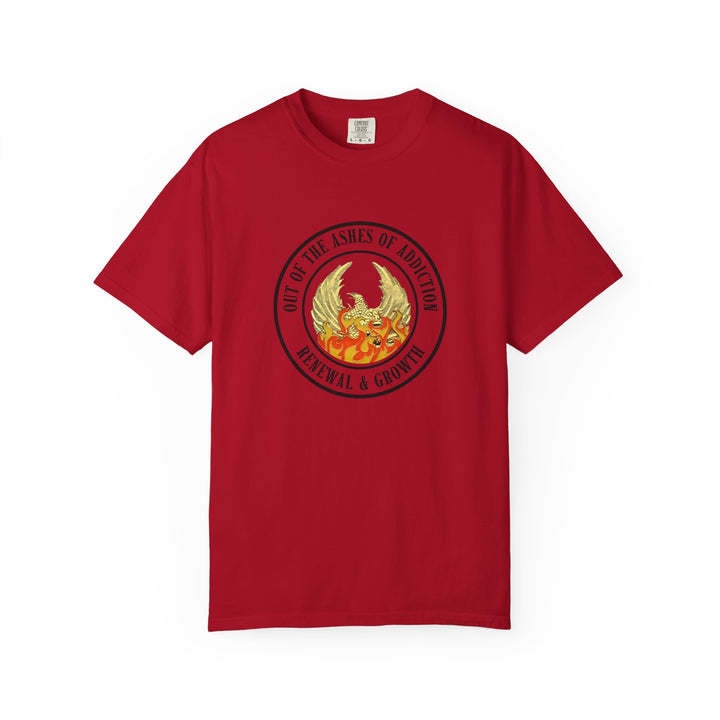 V21a. Out of Ashes, Tshirt. Many Colors. Unisex.