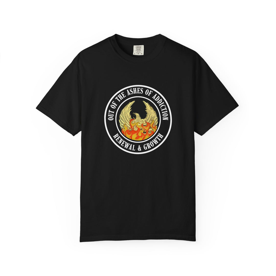 V21a. Out of Ashes, Tshirt. Many Colors. Unisex.