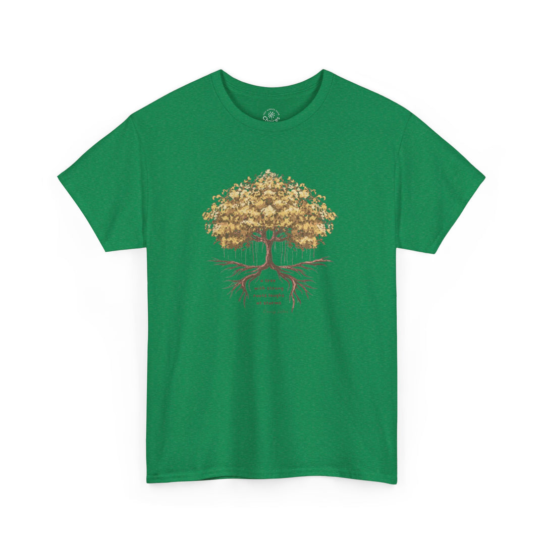V22. Tree with Strong Roots TShirt (Unisex) - Many Colors Available