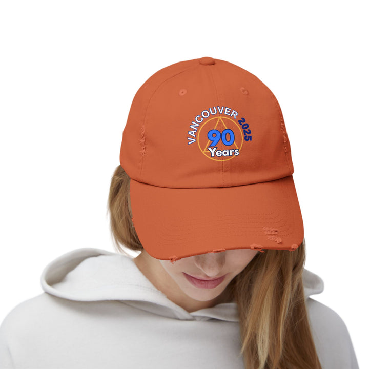 V31. Vancouver 90 Distressed Cap, Multi Colors