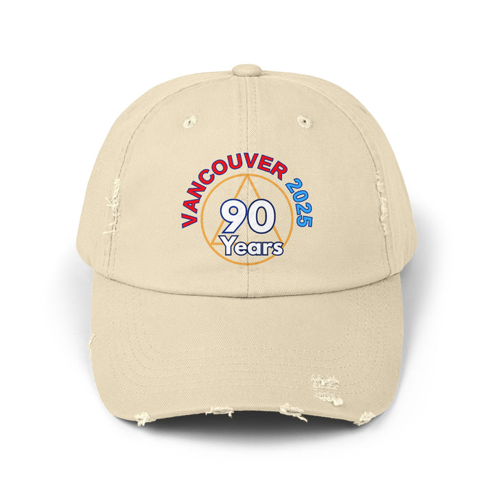 V31. Vancouver 90 Distressed Cap, Multi Colors