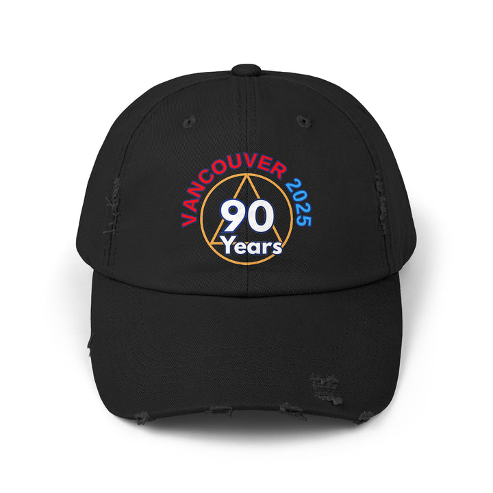 V31. Vancouver 90 Distressed Cap, Multi Colors