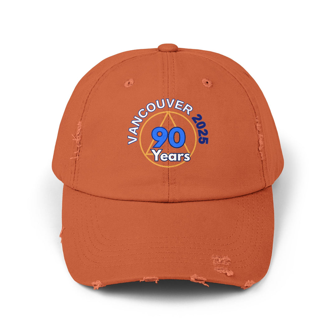 V31. Vancouver 90 Distressed Cap, Multi Colors