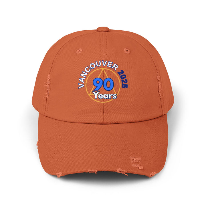 V31. Vancouver 90 Distressed Cap, Multi Colors