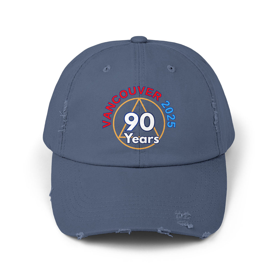 V31. Vancouver 90 Distressed Cap, Multi Colors
