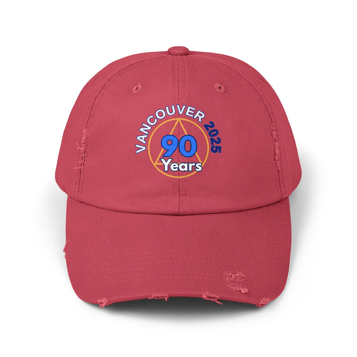 V31. Vancouver 90 Distressed Cap, Multi Colors