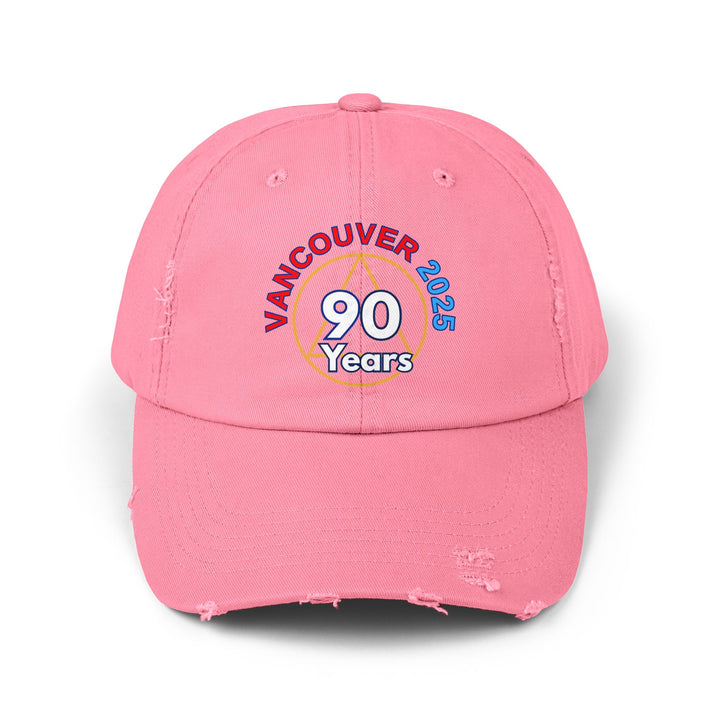 V31. Vancouver 90 Distressed Cap, Multi Colors